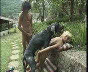 Бразильское зоо порно парочки с собакой